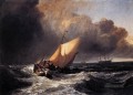 Turner niederländischen Boote in einem Sturm Seestück